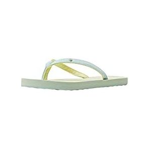 ESPRIT Slip Slops met textielriem, Light Aqua Green 1, 38 EU