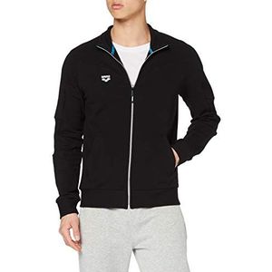 Arena Sportjack heren sportjack met ritssluiting, zwart, S, 003672
