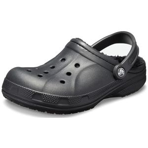 Crocs Unisex-Adult Ralen gevoerde klomp., Zwart/Zwart, 35.5/37 EU