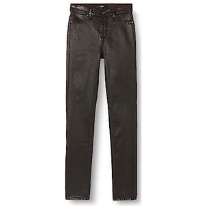 7 For All Mankind HW Skinny Coated Slim Illusion Chicory Coffee, bruin