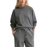Marc O'Polo Sweatshirt  antraciet / wit