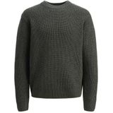 Jack & Jones - JORBLEECKER KNIT CREW NECK BF - Gebreide Trui - Forest River