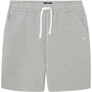 Hackett London Heren Classic Sweat Korte Shorts, Grijs (Marl Grey), XL, Grijs (Marl Grijs), XL