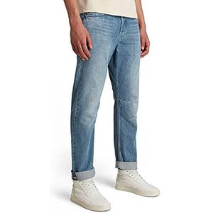 G-STAR RAW A-STAQ Tapered Jeans voor heren, Blauw (Sun Faded Ice Fog Destroyed D20005-b988-c275), 30W x 34L