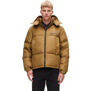 KARL LAGERFELD - Winterjas - Camel/Zwart - Gewatteerde Jas