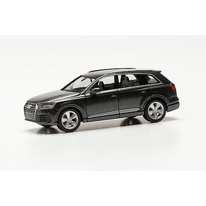 Herpa automodel Audi Q7, natuurgetrouw op schaal 1:87, automodel voor diorama, modelbouw verzamelobject, decoratie, Made in Germany, kunststof automodel