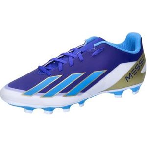 adidas Unisex X Crazyfast Messi Club Turf Boots Sneaker, Lucid Blauw Blauw Burst Wolk Wit, 47 1/3 EU