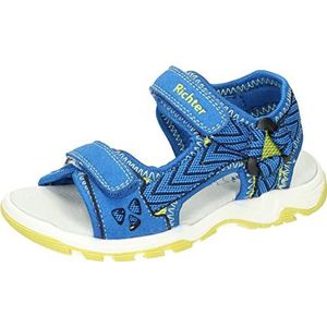Richter Kinderschuhe Leon sandalen, Maleisia/neon geel, 31 EU, Maleisië Neon Yellow, 31 EU