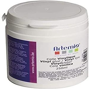 Artemio VIVIN vinyllijm, wit, 7,4 x 7,4 x 8 cm