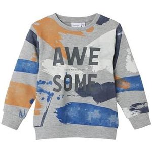 NMMBULGUR Sweat UNB, gemengd grijs, 86 cm