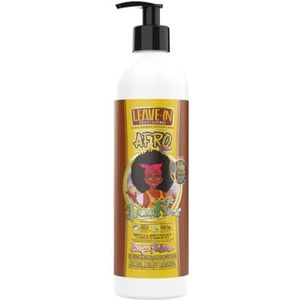 DONA FLORA Leave-In Afro Boom 500 ml – Voor afro & krullend haar – vocht, definitie & bescherming – zonder uitspoelen – anti-kroes – zonder sulfaten en parabenen – veganistische formule