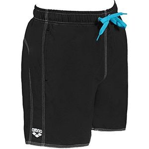 arena Fundamentals Solid Boxer Zwemshort voor heren, sneldrogend, trekkoord, zacht materiaal