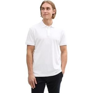 TOM TAILOR Poloshirt voor heren, 20000 - wit, XL