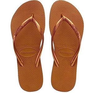 Havaianas HAV. Slim, teenslippers voor dames, Brons, 41/42 EU