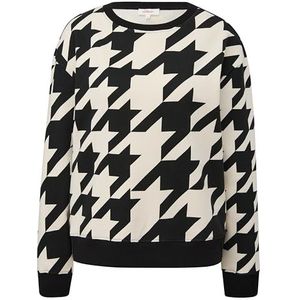 s.Oliver Dames sweatshirt met allover print, 99R6, 42