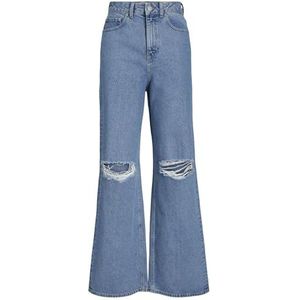 JJXX JXTokyo MR 6004 Jeans voor dames, brede pasvorm, blauw (light blue denim), 26W x 32L