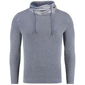 Key Largo Heren Lech Tube Pullover, Flintstone Blue (1233), M