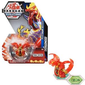 Bakugan Legends - Nova Bakugan - Dragonoid - lichtgevende Bakugan-actiefiguren - 1 personagekaart en metalen poortkaart