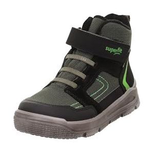 Superfit Jungen MARS leicht gefütterte Gore-Tex Stiefel, SCHWARZ/GRÜN 0010