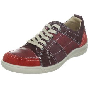 Jomos Kiruna 3 732204 879 dames lage schoenen, Rood Medoc, 36 EU Breed