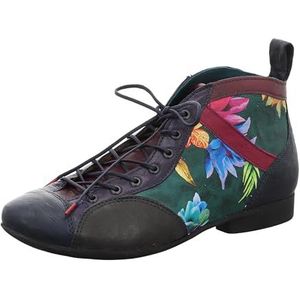 THINK! Guad2 Leren gevoerde duurzame boots voor dames, 9040 Atlantic Combi, 38 EU