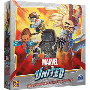 Asmodee Cmon Marvel United - uitbreiding: Black Panther-Abgesehen - gezelschapsspellen - kaartspellen - coöperatief spel - spel voor volwassenen en kinderen vanaf 14 jaar - Franse versie