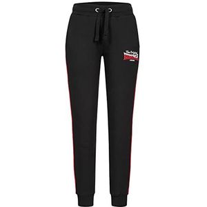 Lonsdale Dames Keereen joggingbroek, zwart/rood/wit, XL