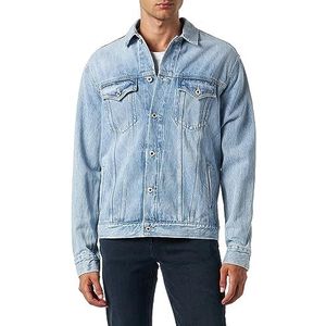 Pepe Jeans Pinners jas voor heren, Blauw (Denim-PF0), XL