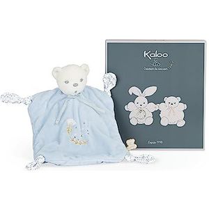 Kaloo Perle - 4 knots Comforter Bear - Blue - 20 cm