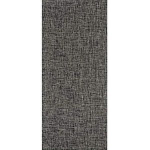 andiamo Tilos PVC loper tapijt geschikt voor binnen en buiten en antislip onderkant 90 x 180 cm antraciet-grijs