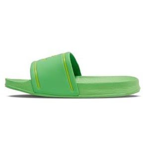 hummel Unisex Pool Slide Jr Flip-Flop, classic green, 32 EU
