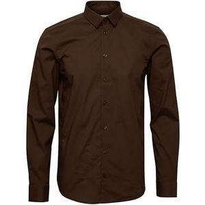 CASUAL FRIDAY Palle Slim Fit Shirt voor heren, 190712/Demitasse, S