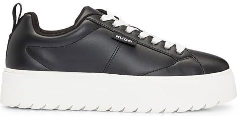 HUGO - Lyssa_Tenn_FLT - Damesschoenen - Zwart - Wit