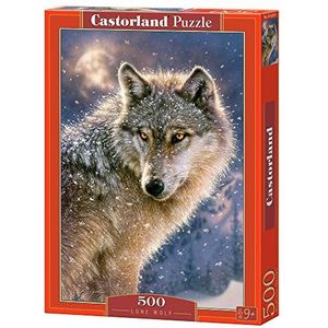 Lone Wolf Puzzel (500 stukjes, Castorland)
