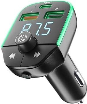 Cellularline - Auto FM-transmitter - Bluetooth - USB - Zwart - 20 W