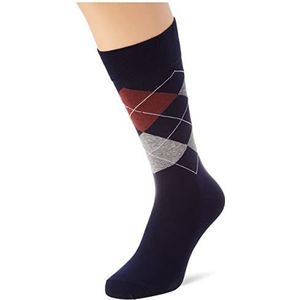 Springfield Rombos-sokken, donkerblauw, regular voor heren, Azul Claro