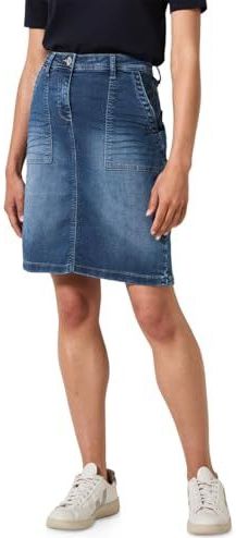 Cecil - B361705 - Spijkerrok - Lichtblauw - Katoenmix met Stretchaandeel