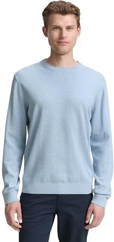 Tom Tailor - Regular Fit - Gebreide Pullover - Mêlee - Zuiver Katoen