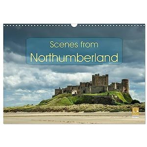Scenes from Northumberland (Wall Calendar 2024 DIN A3 landscape), CALVENDO 12 Month Wall Calendar: Beautiful landscape photographs from locations in the North East of England