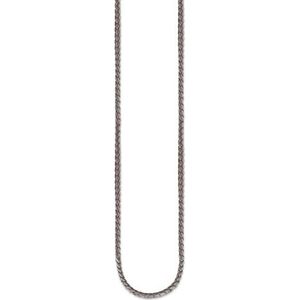 Thomas Sabo Lederen halsketting voor bedels grijs X0244-134-5, Eén maat, Leer