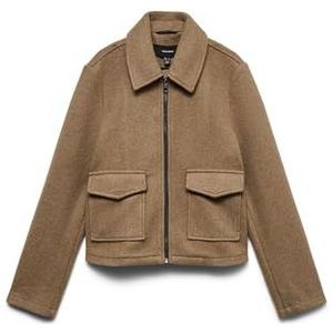 Vero Moda - Vmsafir Short Jacket Ga Noos - Jas - Fossil/Melange - Dames