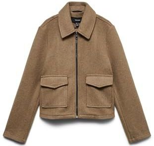 Vero Moda - Vmsafir Short Jacket Ga Noos - Jas - Fossil/Melange - Dames