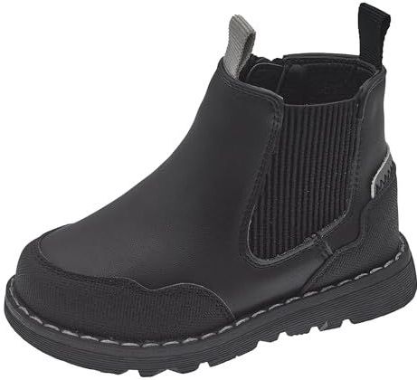 Chicco - Ferl - Kuitlaarzen - Zwart - Imitatieleer