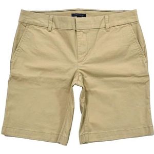 Tommy Hilfiger Dames Hollywood Shorts, 12 cm, Kaki, 12