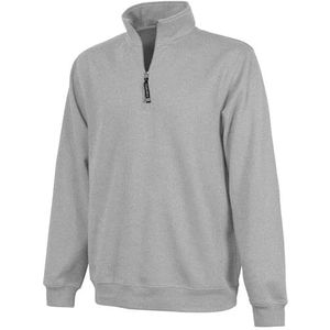 Charles River Apparel Unisex-Adult's Crosswind Quarter Zip Sweatshirt (Regular & Big-Tall Sizes), Oxford Grey, 3XL