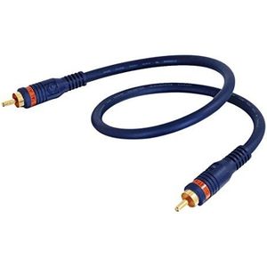 C2G 1M Velocity RCA naar RCA S/PDIF Digital Audio Coax kabel Geschikt voor Surround Sound System, Preamp, Home Theater, HDTV, Hi-Fi Systems, Soundbar, DJ apparatuur en meer