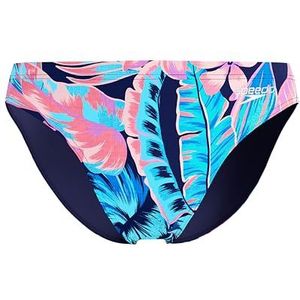 Speedo Heren Print Beachstar Slip 2"" kort, Peacoat, 28