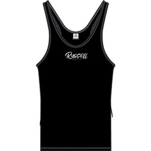 RUSSELL ATHLETIC Sybil-mouwloze tanktop voor dames, Zwart, S