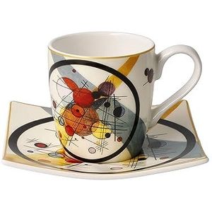 Goebel Cirkels in cirkels - espressokopje Artis Orbis Wassily Kandinsky kleurrijk Fine Bone China 67100031