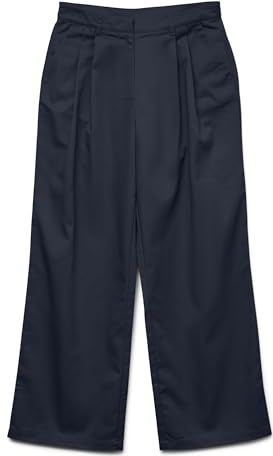 Tailored Broek - Zwart - Katoen - High Waist Flared Fit